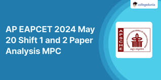 AP EAPCET 2024 May 20 Paper Analysis, Shift-wise Difficulty Level, MPC Questions